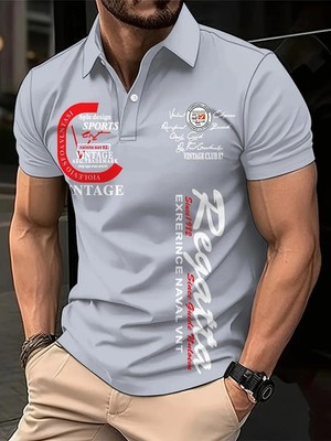 Herren Poloshirt Kurzarm POLO Shirt Shirt Shirt T-Shirt Mode