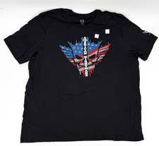 New WWE Cody Rhodes Shirt Mens 4X Black Wrestling American Nightmare Tee 2022