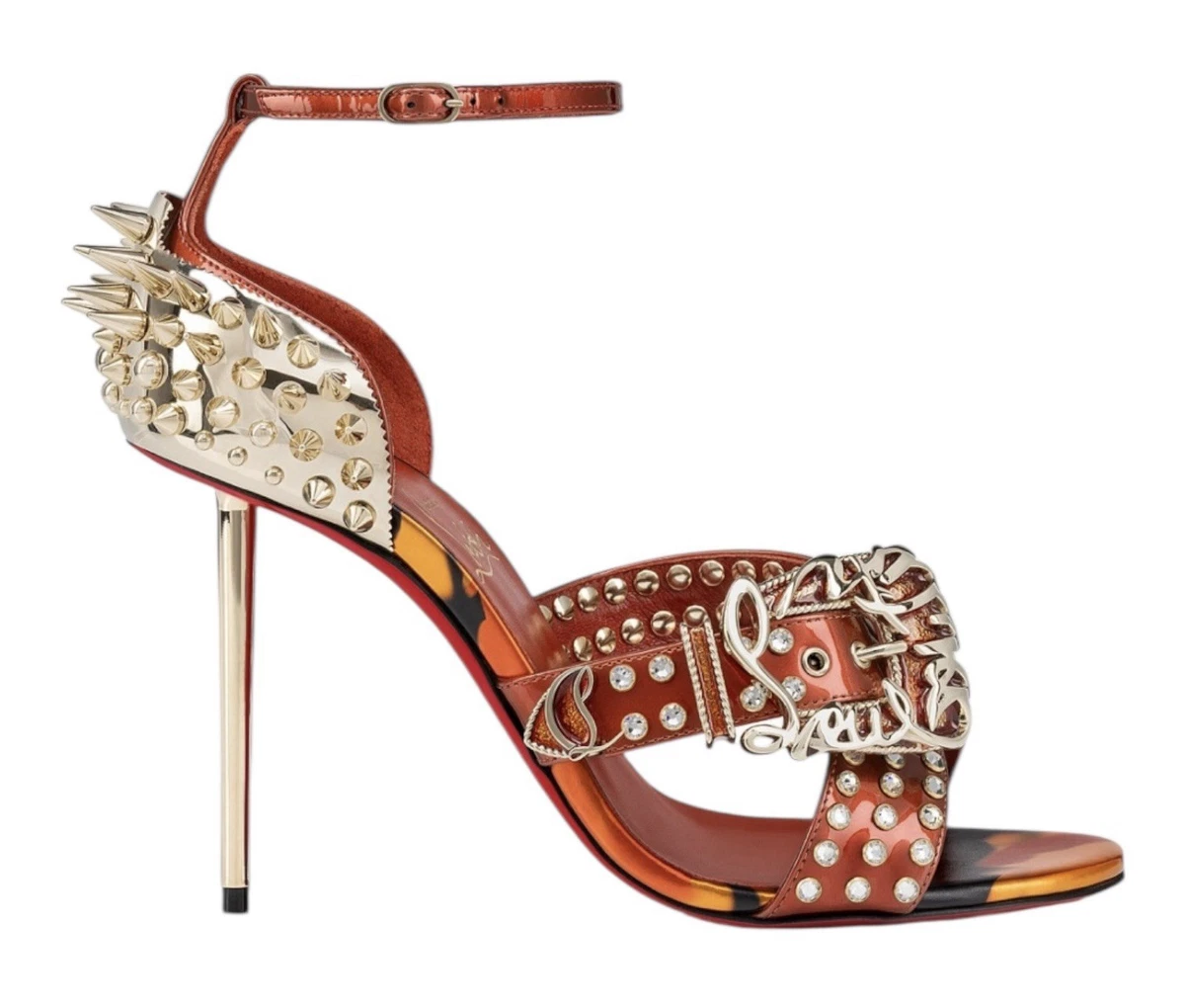 Christian Louboutin Women's Gold Spikes for sale - eBay