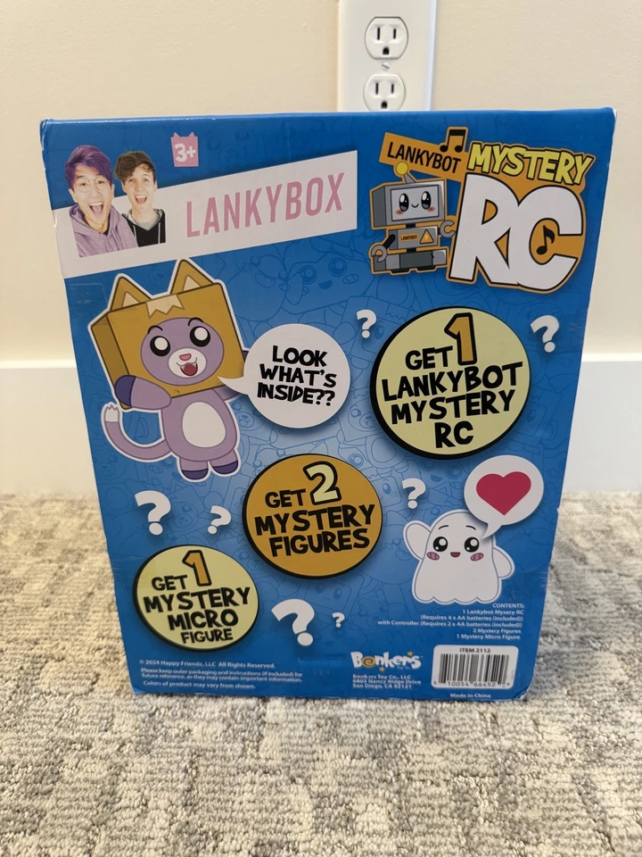LANKYBOX LANKYBOT MISTERIO RC SET, FIGURAS, MICRO FIGURA MANDO A DISTANCIA BOT Foto 2 de 4