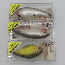 Vintage Bagleys Crankbait BALSA BB3-09 (2)BB4-04 in Orig. Pkgs Rare L Bass NIB