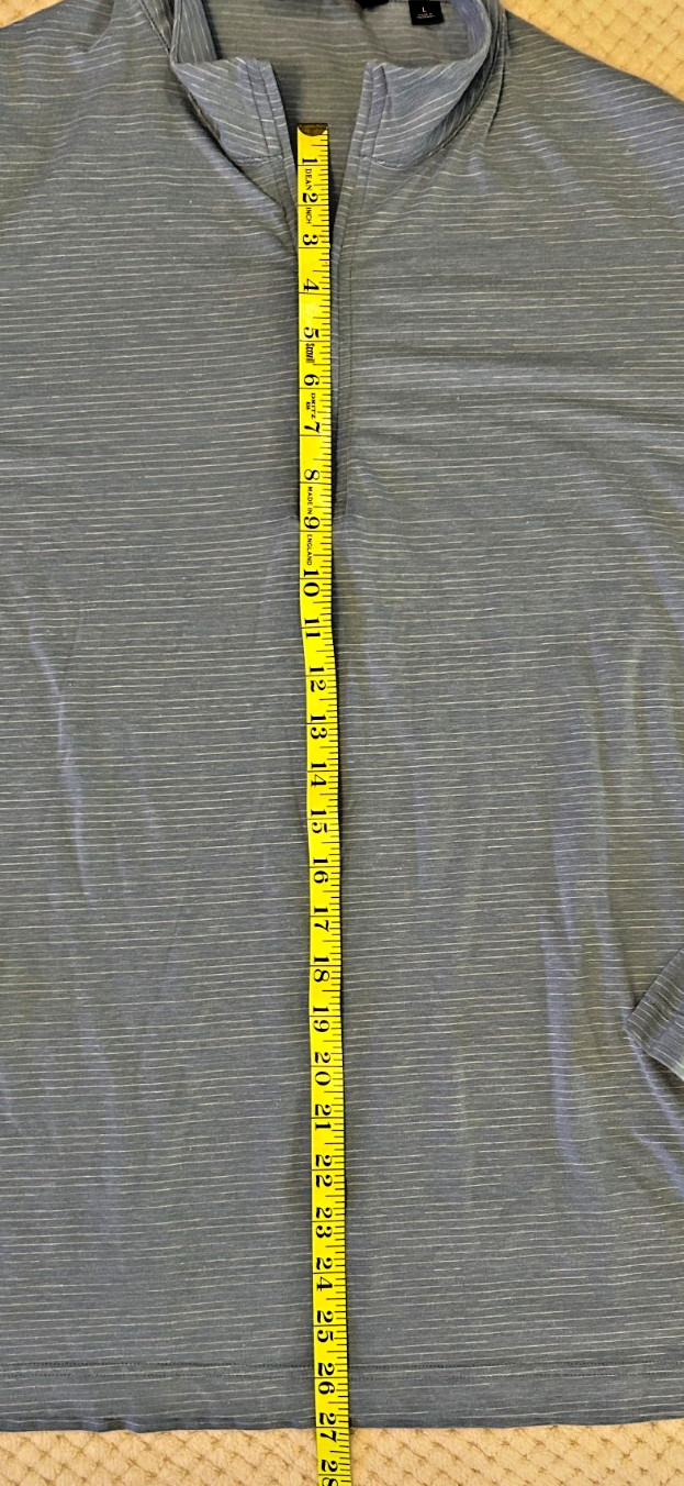 Travis Mathew Performance Pullover Men Large Blue… - image 3