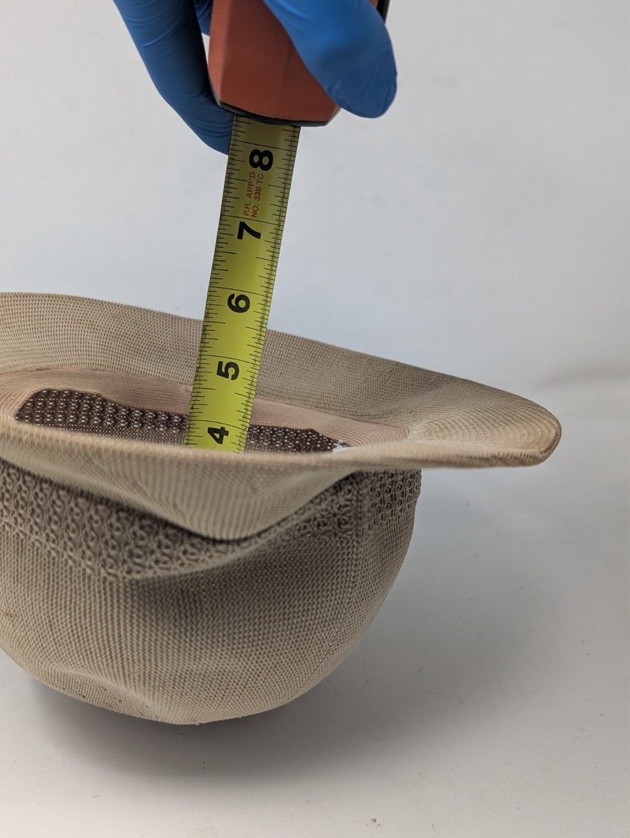 Vintage Kangol Riviera Ventair Snipe Beige Hat Made in  display picture 1