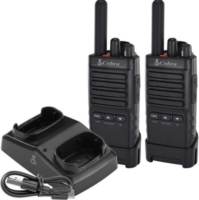 Cobra PX650 2-Pack Professional Business 2 Way FRS Walkie Talkie Radios