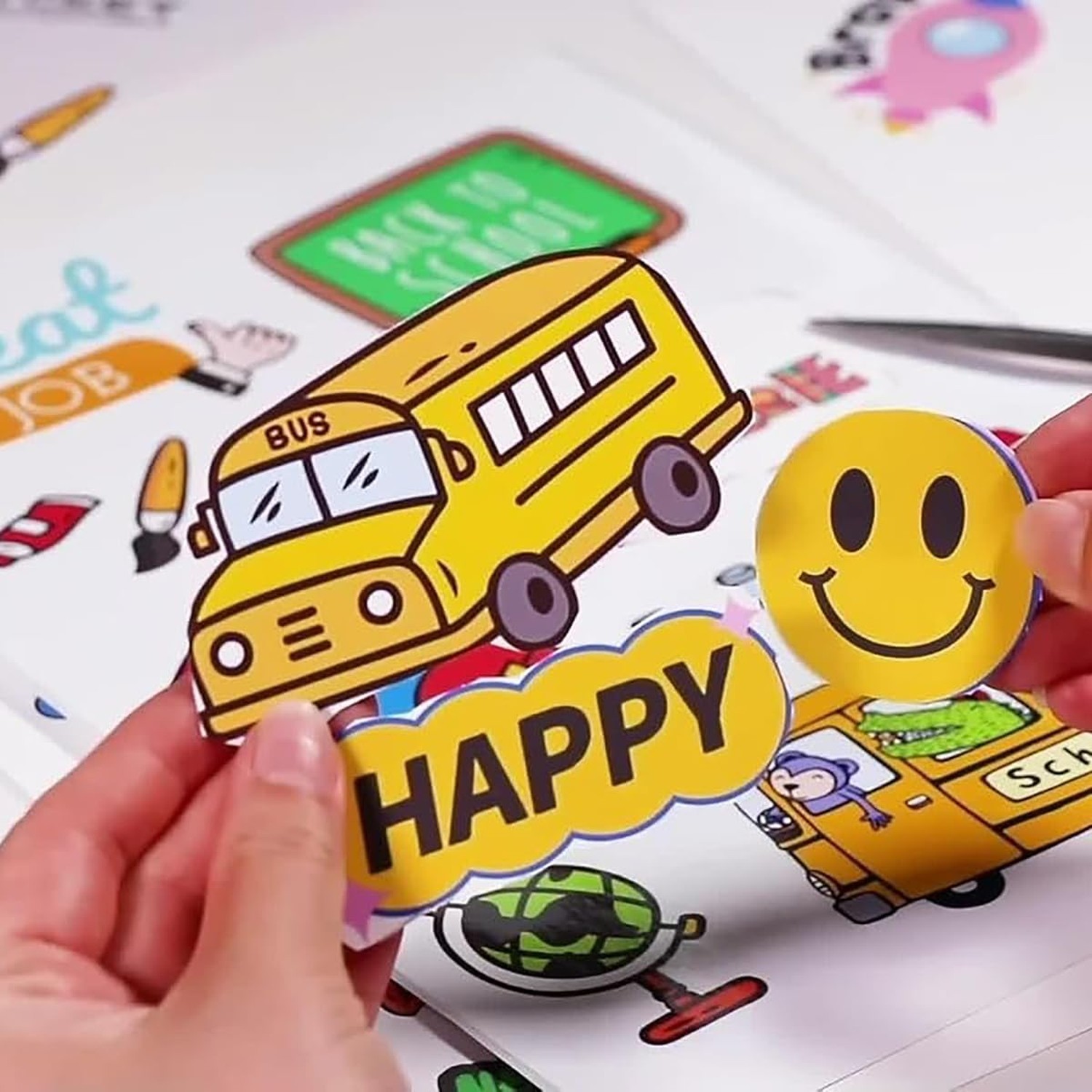 Full Sheet Labels 8.5” x 11” Sticker Paper Matte White, Large Shippi