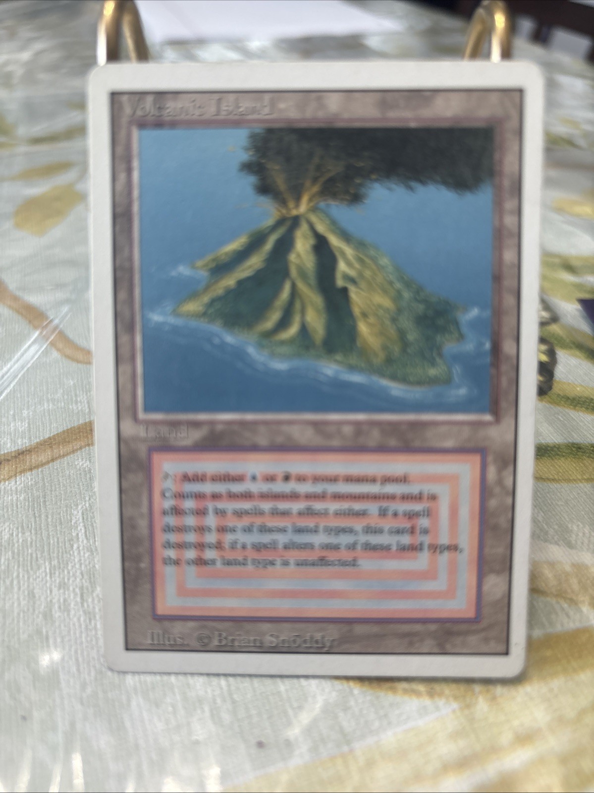 MTG: Magic the Gathering - Revised Volcanic Island