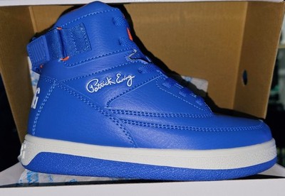 Ewing Athletics 33 Orion Strap High Top Shoe Kid's Size 2.5 Royal Blue Brand New
