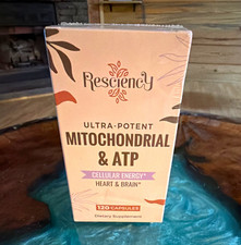 Resciency Ultra-Potent Mitochondrial & ATP Cellular Energy 120 Capsules