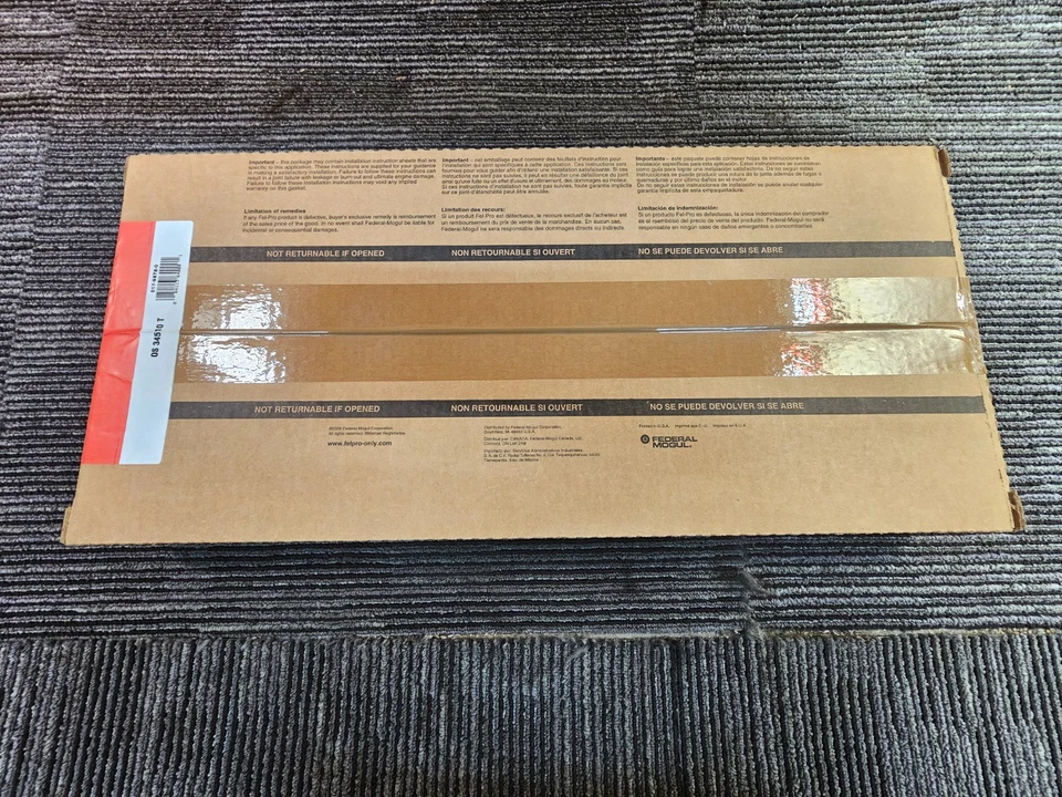 Junta da panela de óleo Fel-Pro OS34510T compatível com 1975-85 SBC bloco pequeno Chevy 350 - Imagem 4 de 4