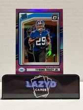 2024 Panini - Rated Rookie Tyrone Tracy Jr. #364 Optic Preview Pink Prizm (RC)