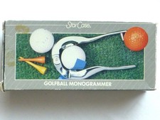 GOLF BALL MONOGRAMMER