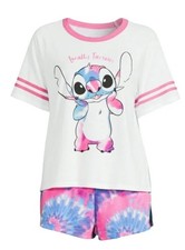Disney Lilo & Stitch - Juego de 3 piezas Stitch, juego de pijama con calcetines