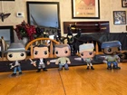 Funko Pop The Walking Dead Bundle Lot Rick Grimes, Megan, Rosita, Maggie, Tyrees