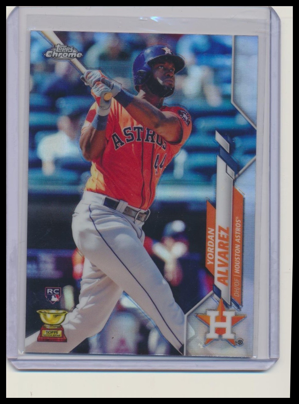 2020 Topps Chrome #200 Yordan Alvarez Refractor Rookie