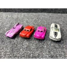 Vintage Toy Car Lot Yatming Jaguar XJ-S Tootsietoy Racer Tin Litho Japan USA 4pc