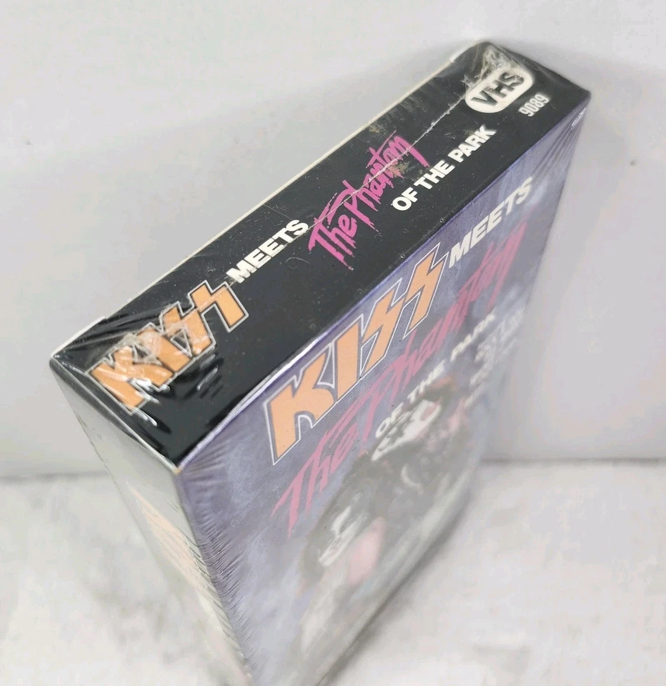 KISS Meets The Phantom Of The Park Vintage VHS Tape Factory Sealed Brand New - Image 3 of 4