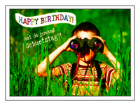 Geburtstagskarte Junge Mit Spruch GlüCkwunschkarte Geburtstag GrußKarte Umschlag