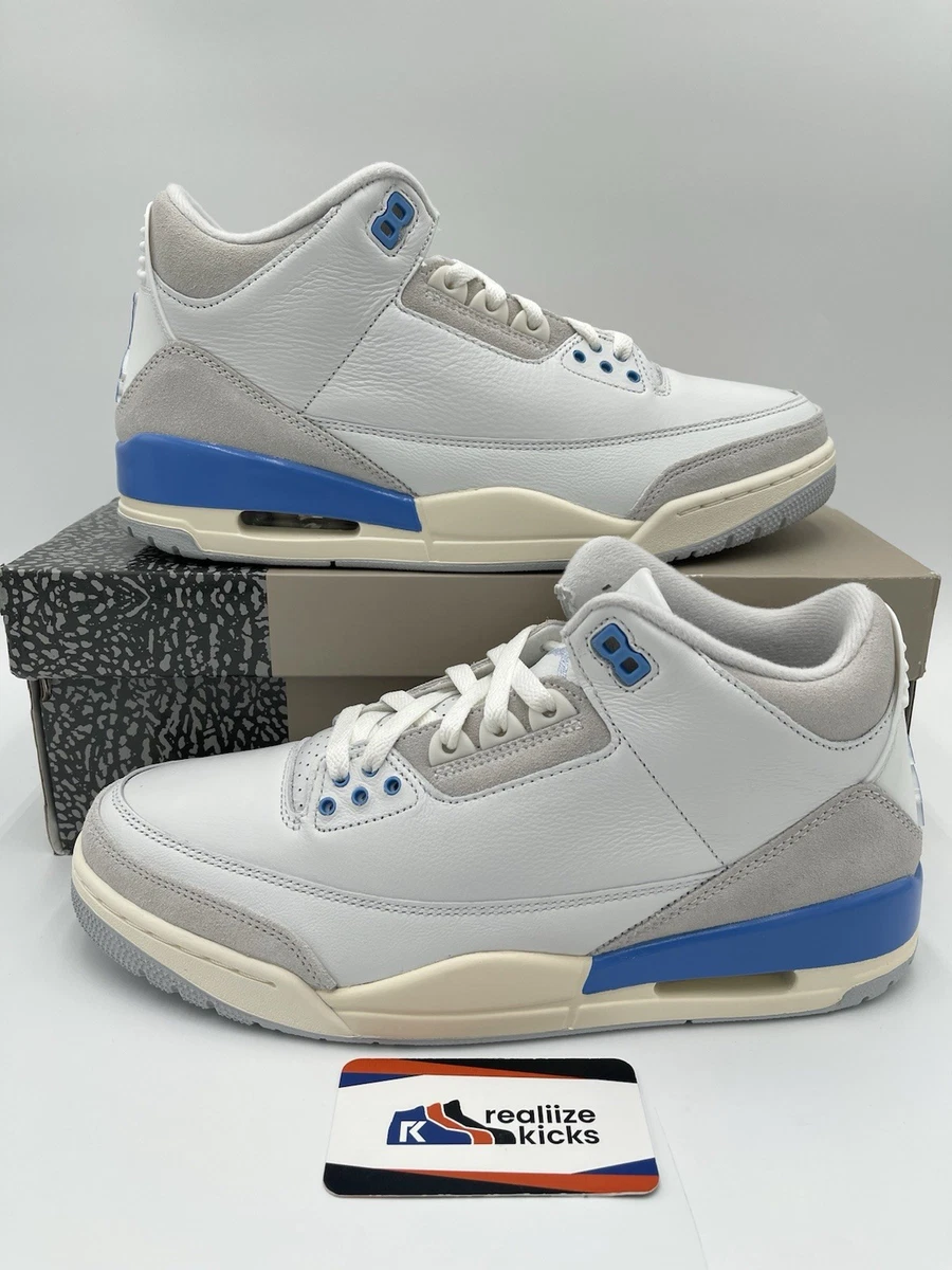 Preços baixos em Jordan 3 Retro Blue | eBay