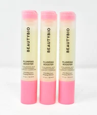 3x BeautyBio Plumping Booster 1 fl oz each