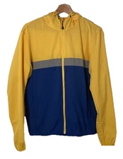 J W Anderson Uniqlo Yellow And Blue Windbreaker, Rain Coat