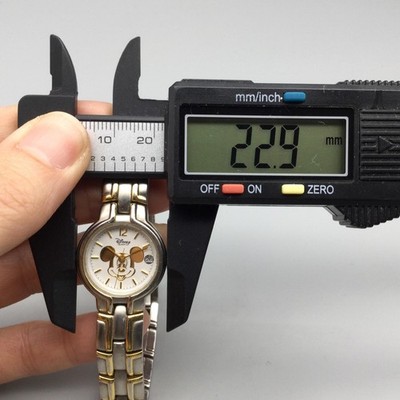 Disney Time Works Mickey Mouse Watch Womens 23mm Two Tone  display picture 3