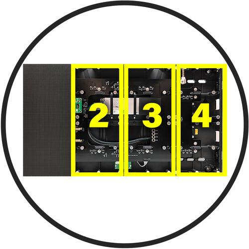 LED Video Wall "6-1 PANEL" - Square V Fine Pitch Series (VPS) Size 16:9 - Picture 23 of 24