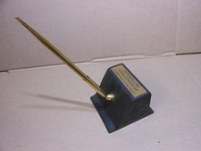 Vintage Caterpillar Challenger 65 Desk Pen Paperweight Rubber