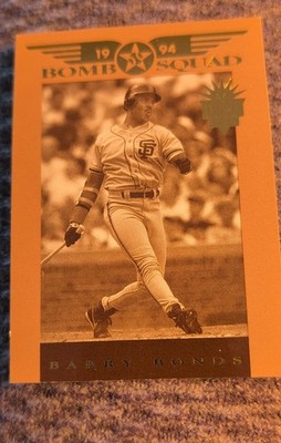 1994 Donruss Triple Play - bomb squad Barry Bonds #4