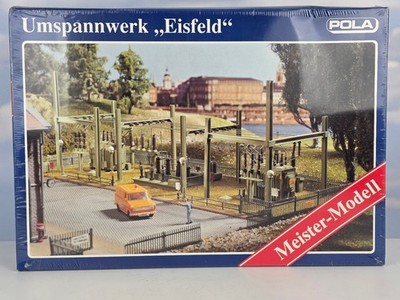(6673) Pola H0, 618 Umspannwerk ''Eisfeld'' Bausatz Neu & OVP