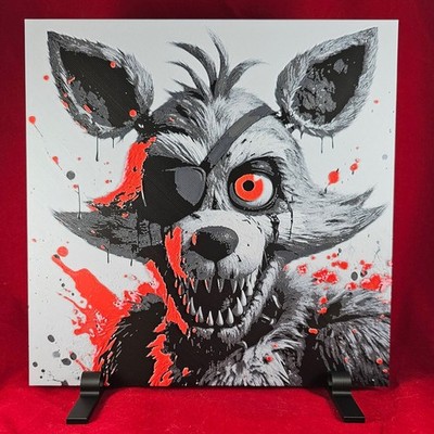 Animatronic horror 3D collectible - dark character artworkFan art