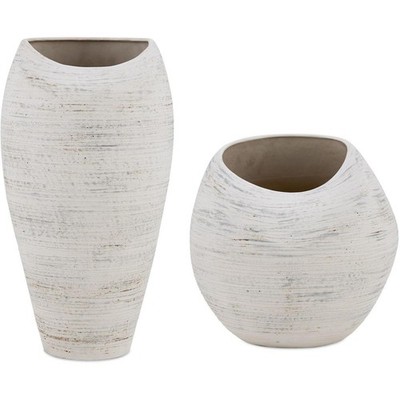 Uttermost 18321 Inara 9.5 X 9.5 inch Indoor-Outdoor Vases, Set of 2