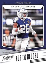 2024 Panini Prestige #FR-DB DaRon Bland For the Record Dallas Cowboys