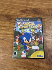 Sega Superstars Tennis Sony PlayStation 2, 2008, Complete with Manual