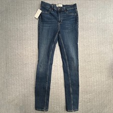 Free People Skinny Stretch Blue Jeans Womens Size 27