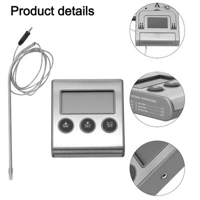 Designed Specifications Timer Lebensmittel Temperaturfühler Thermometer Digital