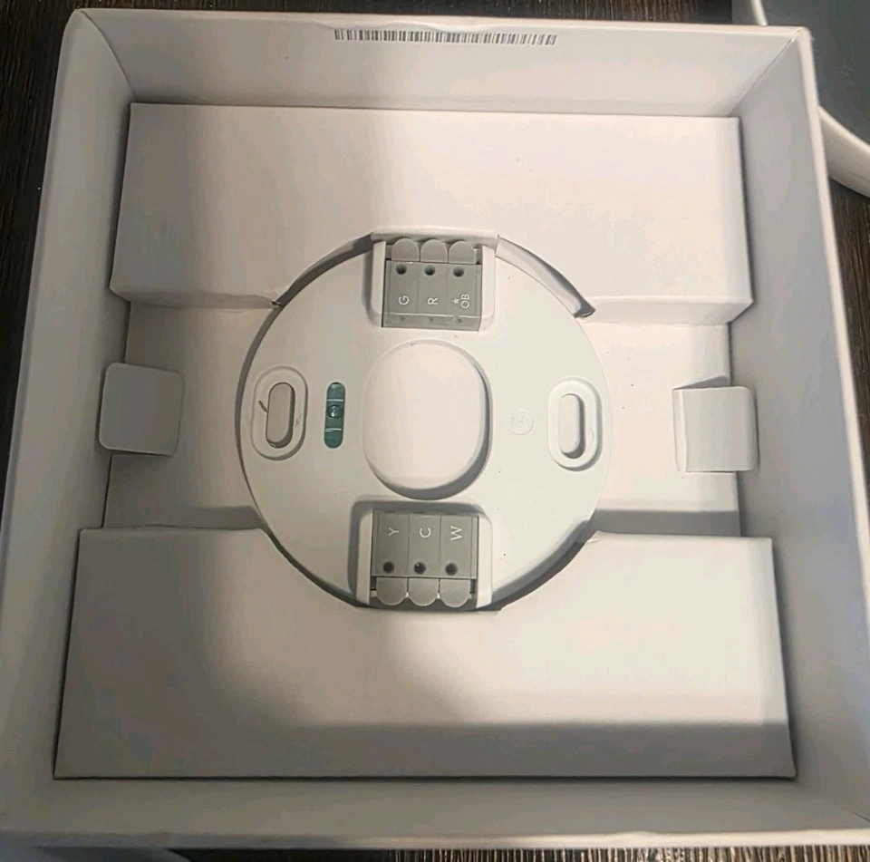 Google Nest Thermostat G4CVZ Programmable Wi-Fi Thermostat - Snow - Image 4 of 4