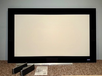 Da-Lite Acoustical Imager 77  Screen + JBL LCR Speakers + Surrounds, OBO