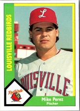 1990 CMC Louisville Redbirds Mike Perez #8 Louisville Redbirds Baseball Card