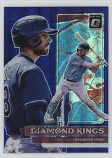 2022 Donruss Optic Diamond Kings Purple Pandora Prizm /99 Brandon Lowe #1 0p1q