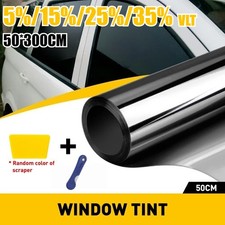 Uncut Roll Window Tint Film 5 15 25 35 VLT 20" x 10ft Car Home Office Glass
