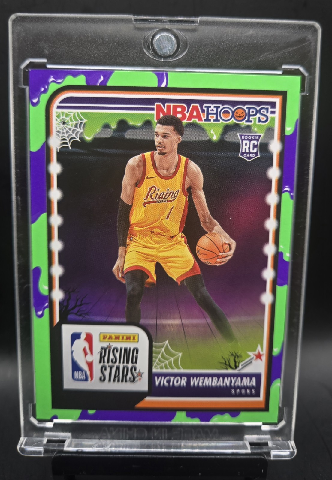 2023-24 Panini Haunted Hoops - Victor Wembanyama #108 Slime (RC)