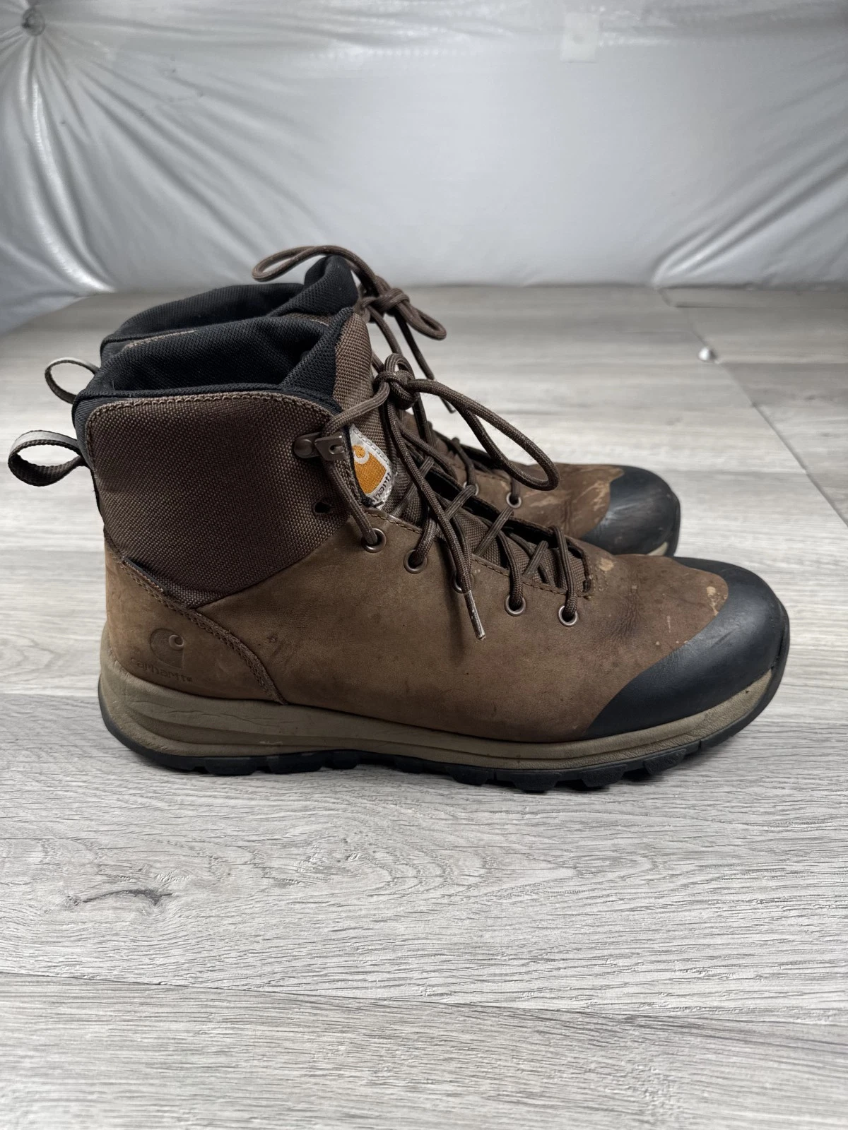 Carhartt Boots Outdoor Work Hiker 5" Waterproof Soft Toe FH5020-M Size 12