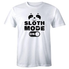 Sloth Mode On Funny Joke Men's T-Shirt Chill Relax Cool Gift Shirt