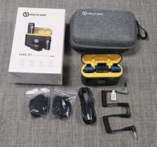 Hollyland LARK M1 DUO 2-Person Wireless Microphone System Black - New