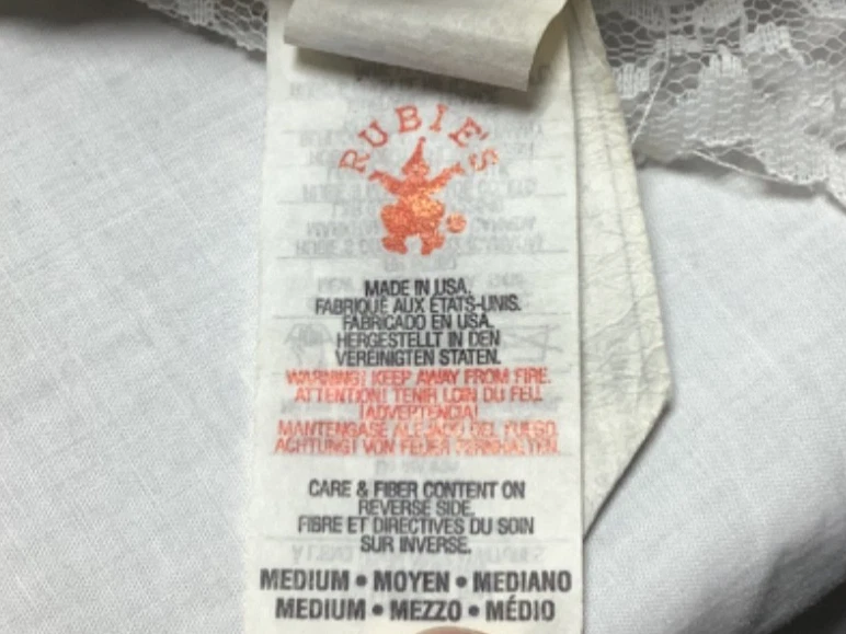 Vestido Disfraz Dorothy Mago de Oz Lentejuelas Niñas Talla Mediana 8-10 Foto 4 de 4