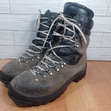 SCARPA Fuego Boots Mens 8 EU 41 Suede Leather Mountaineering Vibram Backpacking