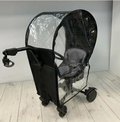 Roma Uptown Rider Baby Kinderwagen Regenschutz Abdeckung transparent