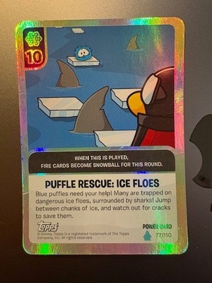 Trading Card Game 2010 - Card - Jitsu Puffle Rescue: Ice Floes - Knicke