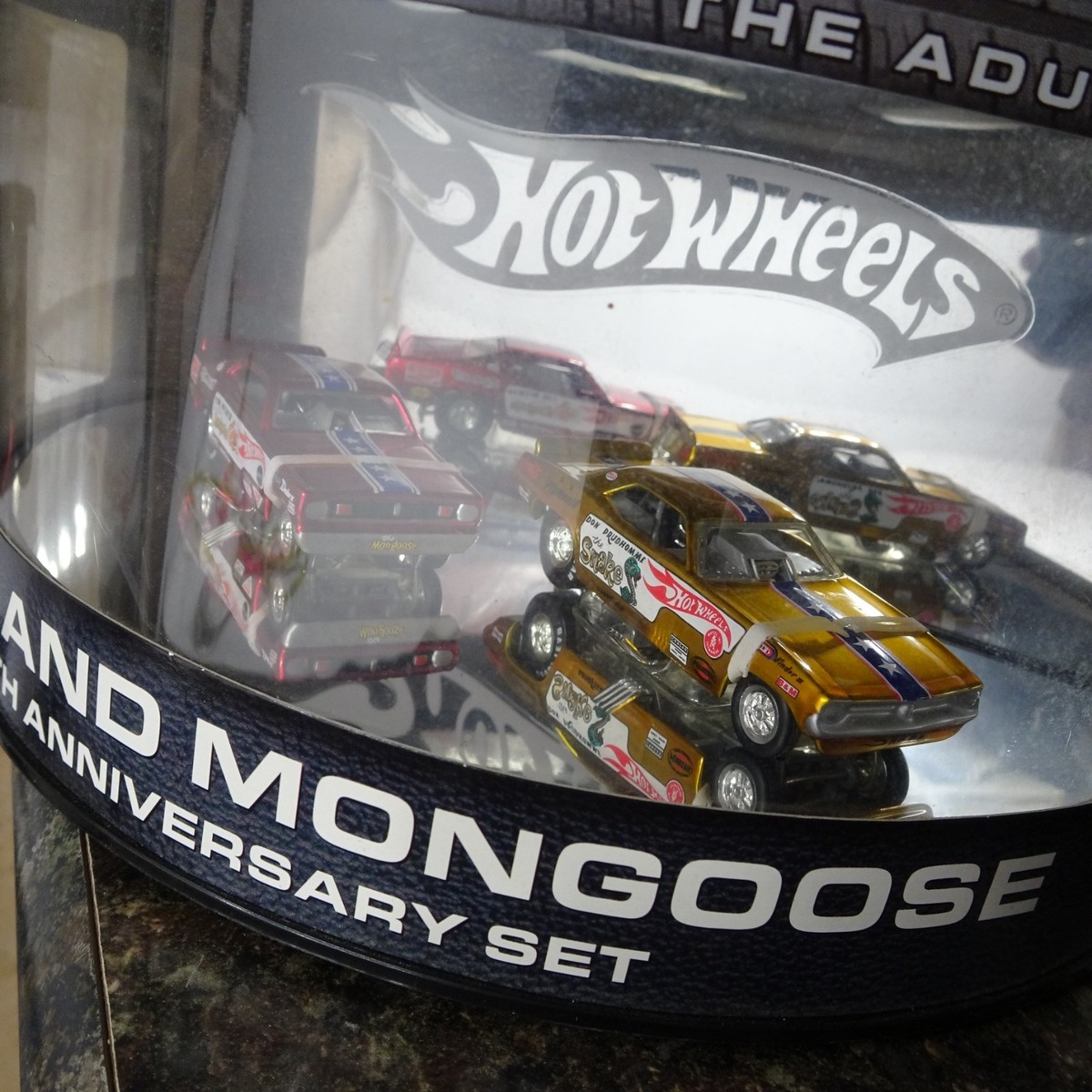 【レア】ホットウィール　35th マングース hot wheels ホットウィール スネーク＆マングース 35th アニバーサリーセット 1:64