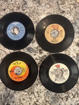 4 Records (2) GREASE, Andy Griffith And The Outsiders. It Was Really Real
